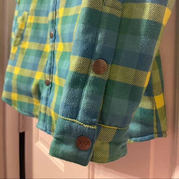 Foursquare Outerwear Flannel Size Small Multicolor - Picture 3 of 5